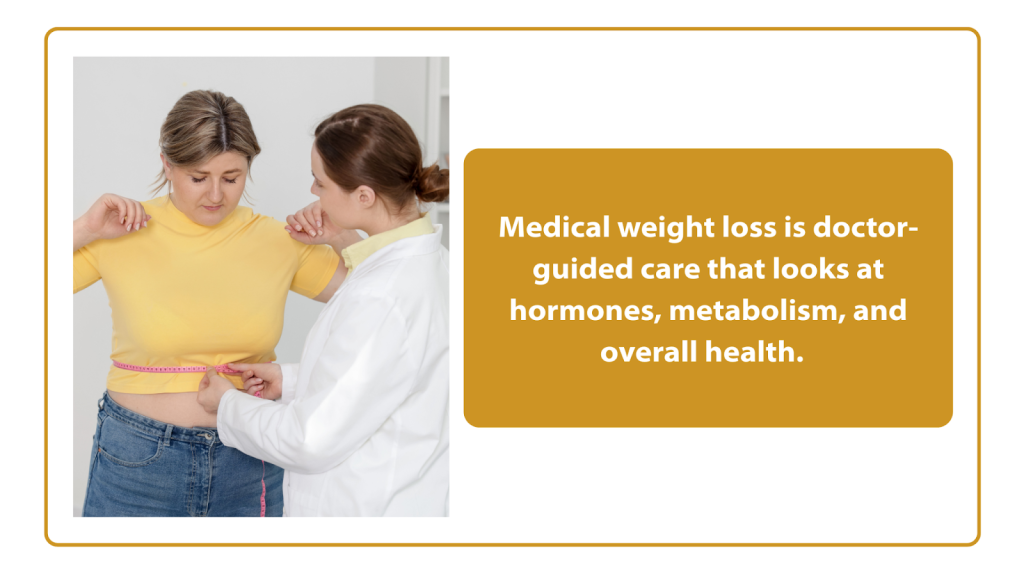 Medical weight loss compared with traditional dieting